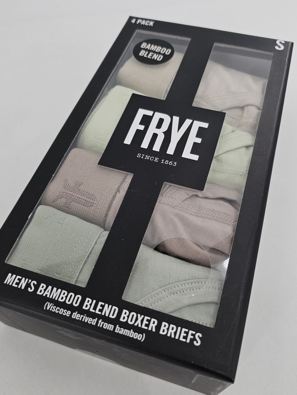 Frye Bamboo Blend Boxer Briefs 4 pack Men's Underwear